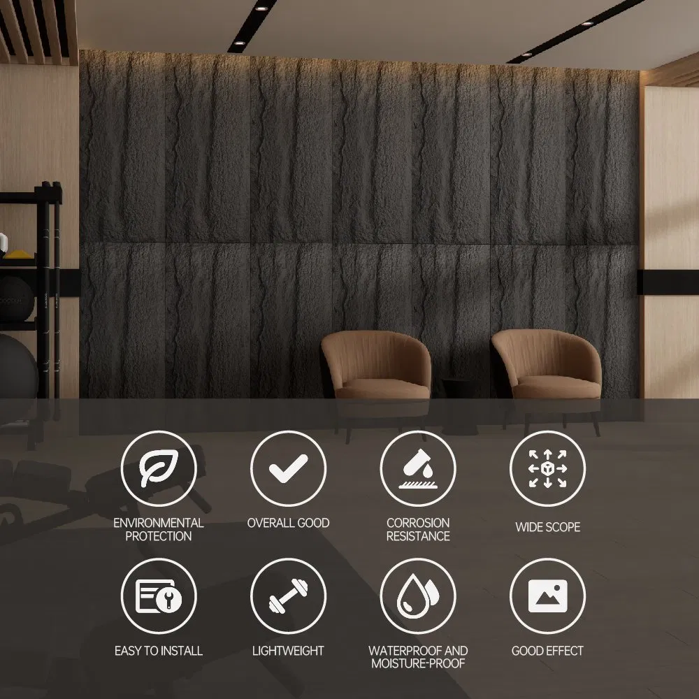 PU Stone Wall Panel Artificial Culture Stone Lightweight Decorative Wall Cladding