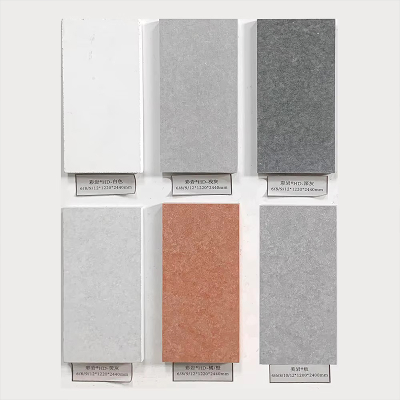 4/6mm Fiber Cement Panel Plate Exterior Wall Fiber Sheet Siding Cement Board