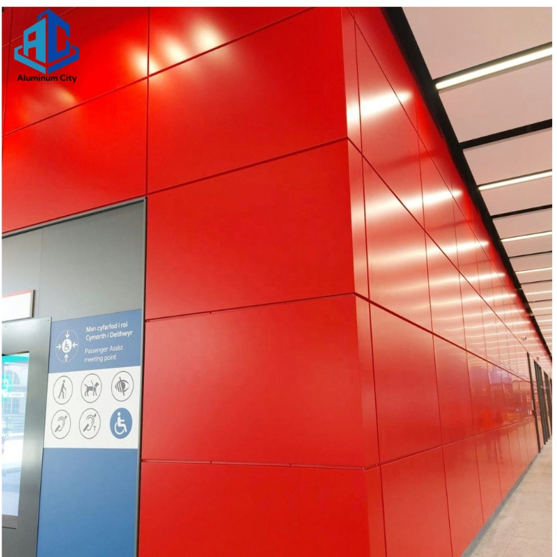 Aluminium Composite Panel Cladding Waterproof Plastic Wall Panels out Doors
