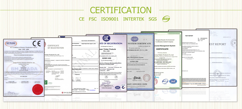 Certifications