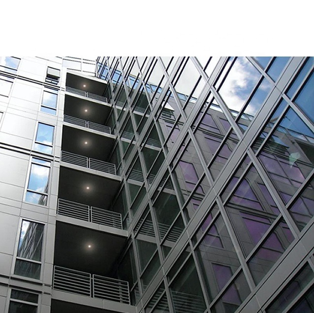 Aluminium Glass Curtain Wall Double Triple Glazed Cladding Exterior Facade Unitized Stick Frame Spider System