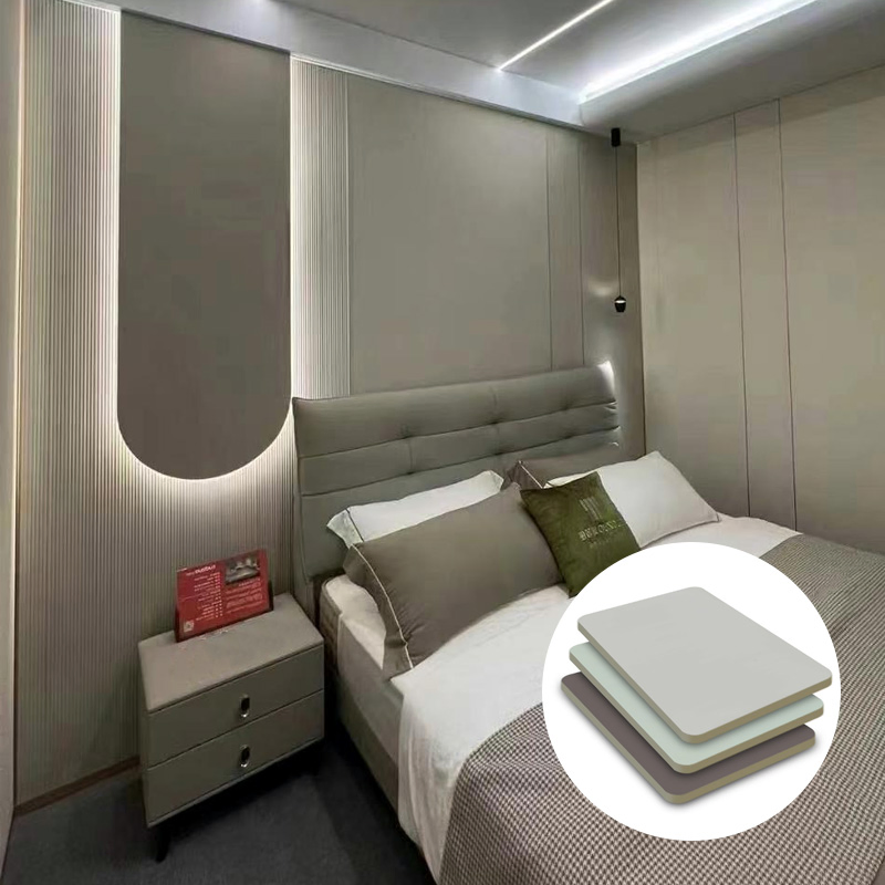 Bendable Bamboo Charcoal Wall Panels Waterproof for Chain Stores and Courtyards