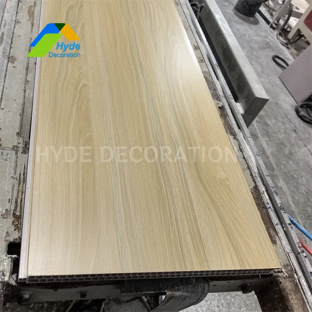 High Quality 400X26mm Hollow PVC Interior Decorative Wall Partition Panel for Hotel House Office