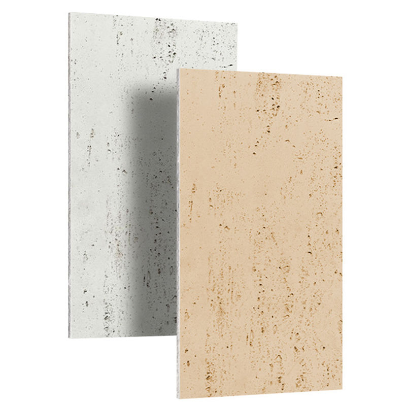 Modern Design Fluted Flexible Stone Veneer Tile WPC Board New Material Artificial Wall Panel Flexible Ceramic Stone Wall Panel for Walls and Ceilings Decorative