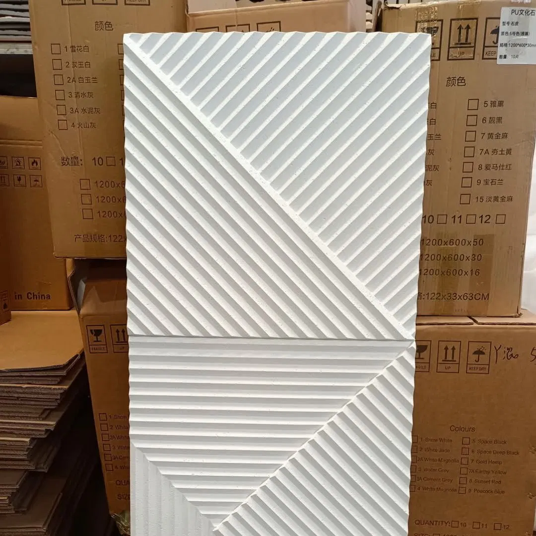 Polyurethane Lightweight Artificial Culture Decorative Mushroom PU Stone Wall Panel