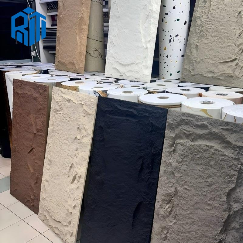 2400*800mm PU Culture Stone Panel Artificial Foam Stone