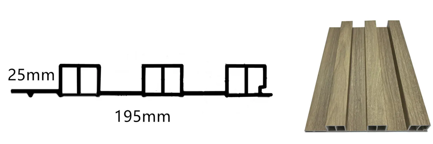 WPC Fluted Wall Panel