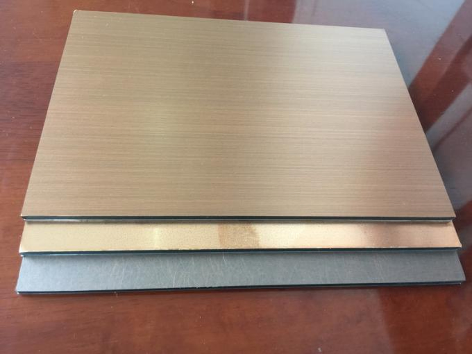 Aluminum Panels Material Construction Facade Copper Composite Wall Panel
