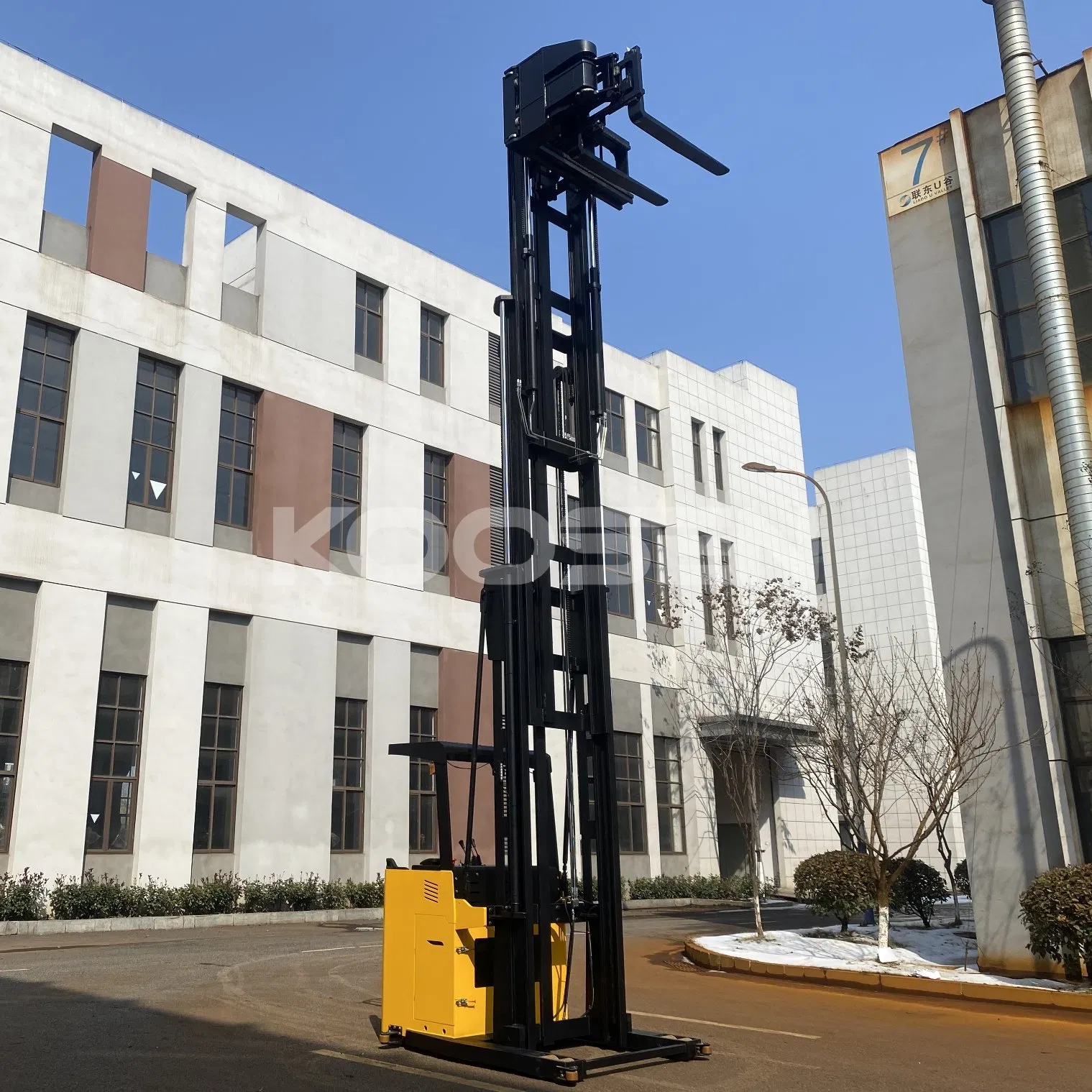 Vna Very Narrow Aisle Electric Forklift Warehouse Reach Truck