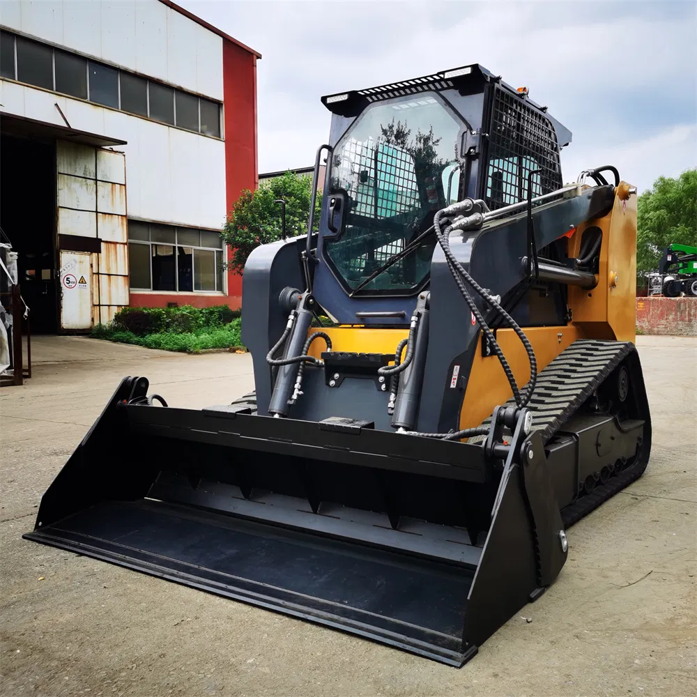 New 75HP 100HP 140HP Compact Track Loader Mini Track Loader for Sale