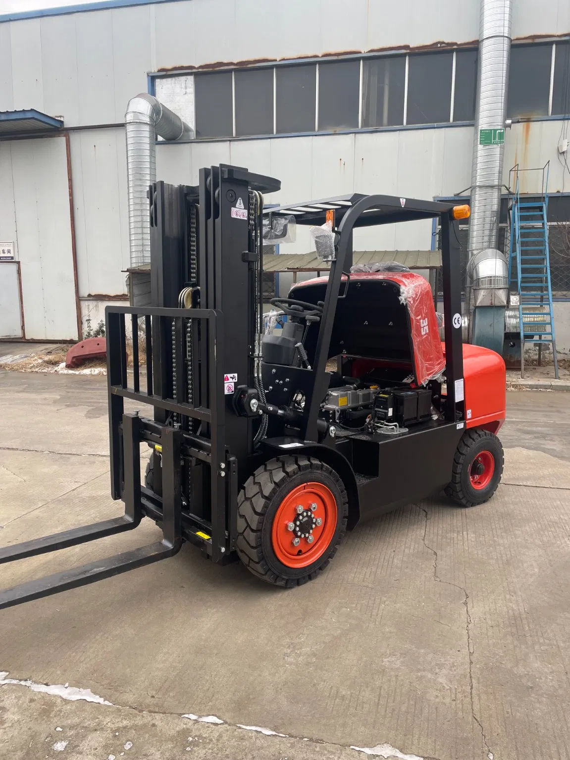 Forklift 3.5t Container China Sideloader Forklift Fork Lift CPC/Cpcd
