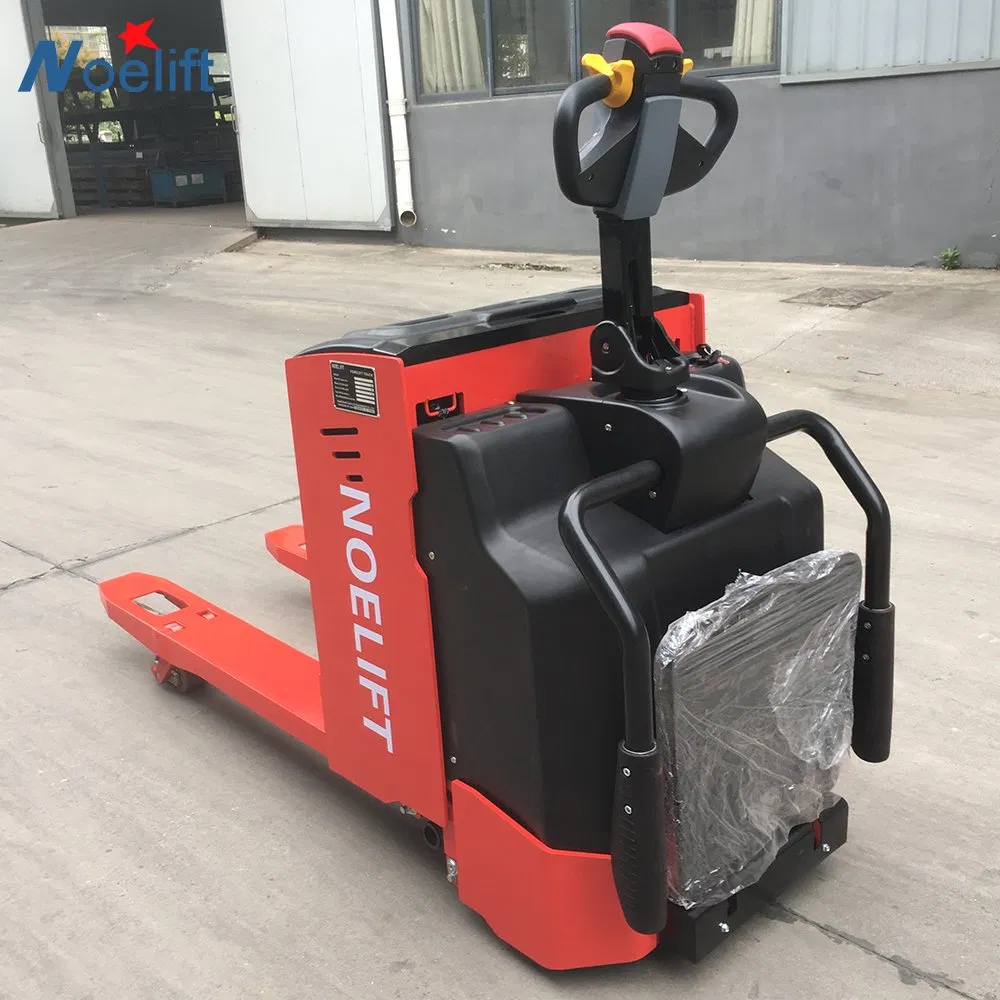 6 Ton Electric Forklift Pallet Truck Side Standing Type Fully Electric Stacker 3 Ton Loading Capacity Used Motor Pallet Jack