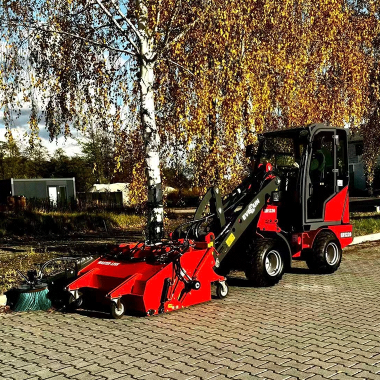 Everun Er1220 1.2ton Mini Small Compact China Small Farming Portable Construction EPA CE Front End Wheel Loader Earth Moving Machine for Sale