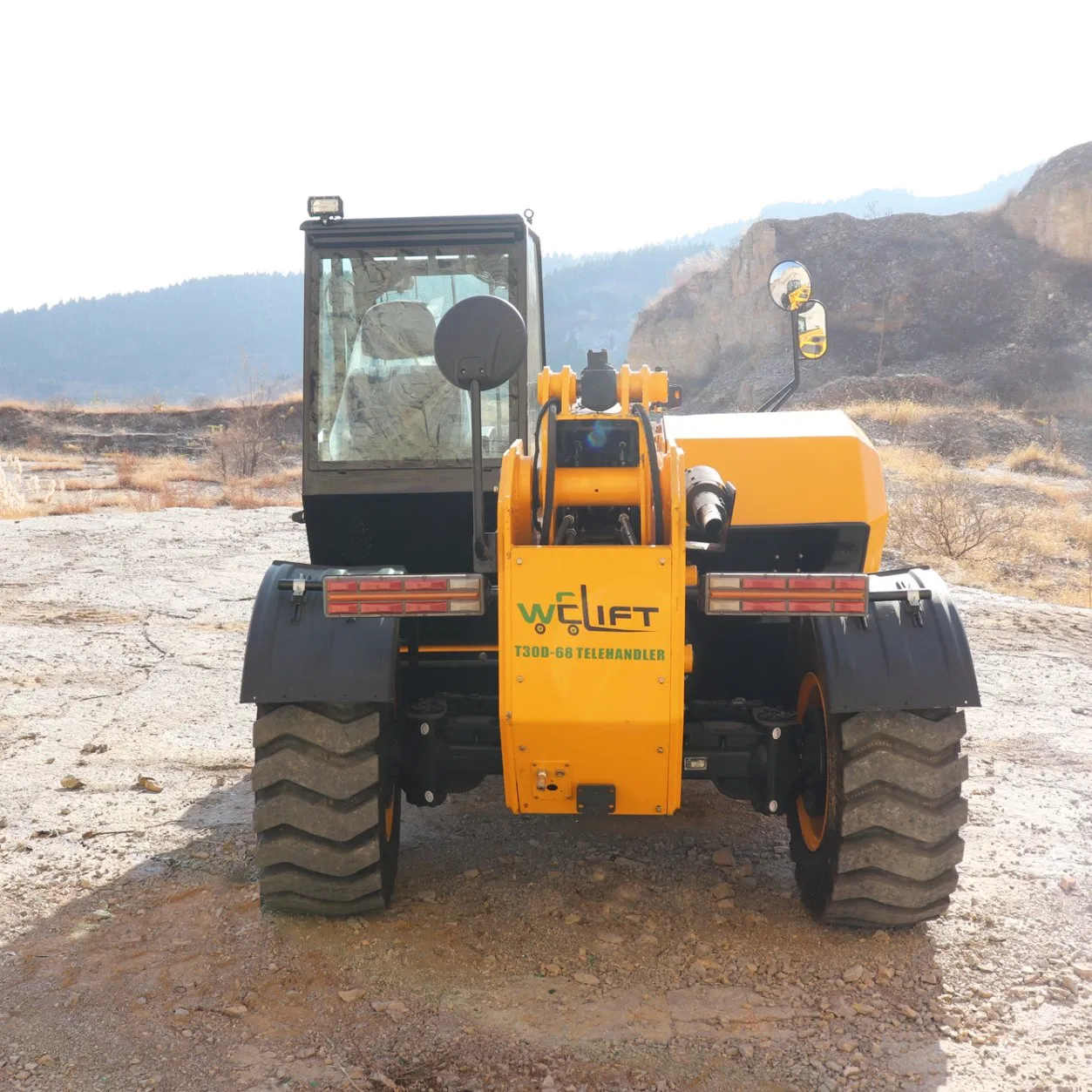 Welift Long Reach Telehandlers and Boom Forklifts for Sale 3ton Telescopic Handler for Sale