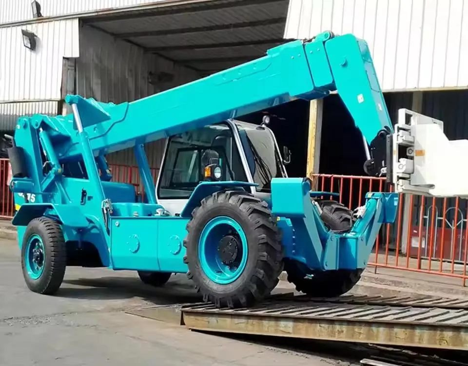 Telescopic Handler Work Action