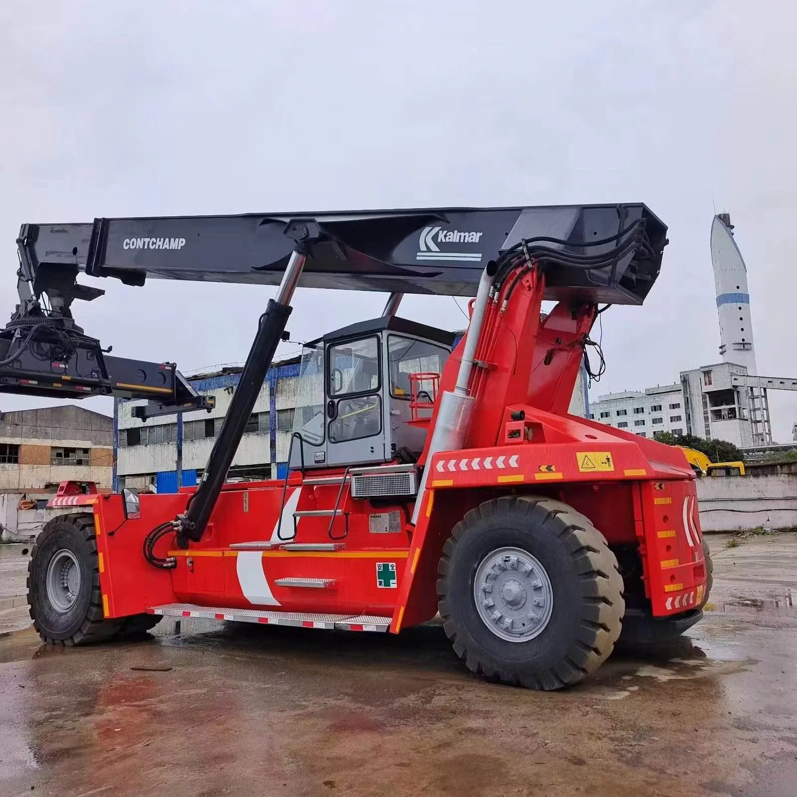 45 Ton Used Kalmar Reach Stacker Drd450 Drf450 Drt450 Telescopic Handler and Sany Liugong Used Reach Stackers for Sales