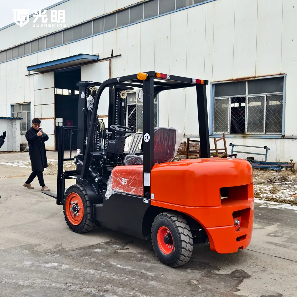 Mechanical Transmission/Hydraulic Transmission New Forklift Container Sideloader Forklift Fork Lift