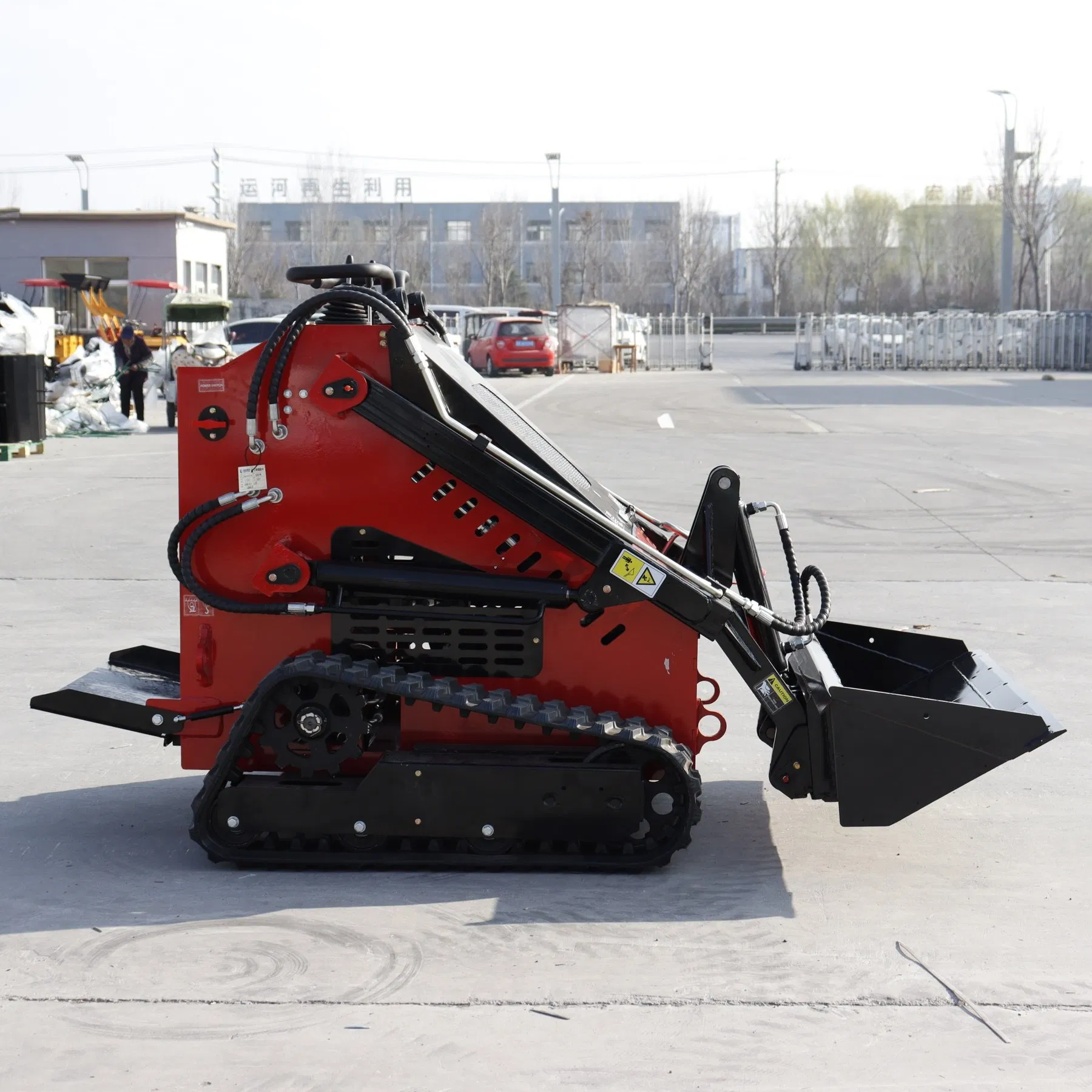 Free Shipping Cargadoras Forestry Mulcher Small Loaders Compact Kubota Track Mini China Skid Steer Loader