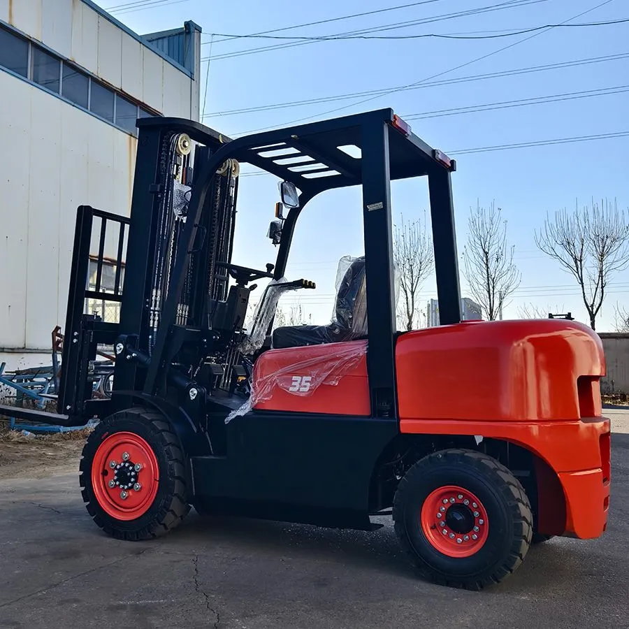Forklift Rear View