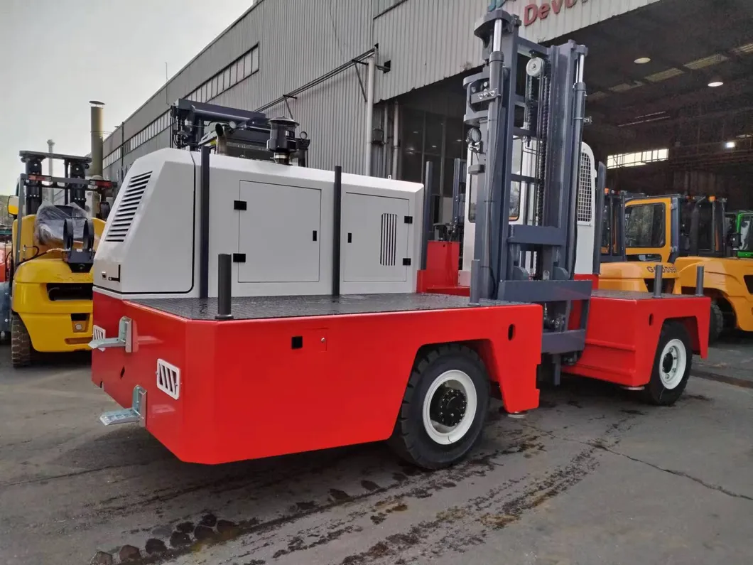 Sideloader Forklift Operation