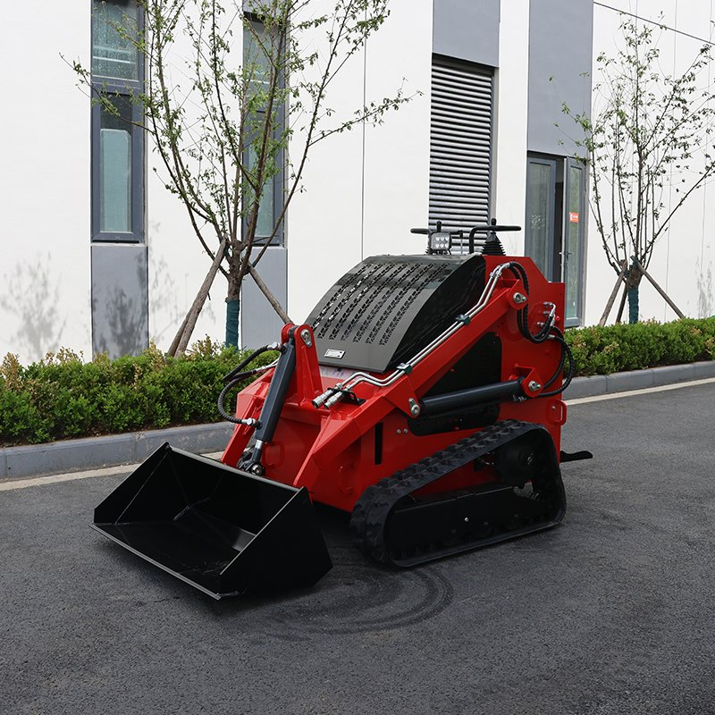 Ld-T480 Compact Track Front Loader Attachments Hydraulic Versatile Earthmoving Construction Farm Skid Steer Loader
