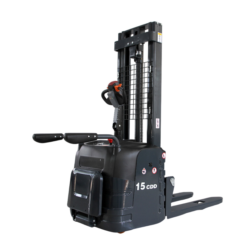 Standing Operation 1.5ton 2ton Relilift Lead Acid Lithium Battery Portable Hyster Doosan Manual Still Semi Electric Reach Stacker Parts Price