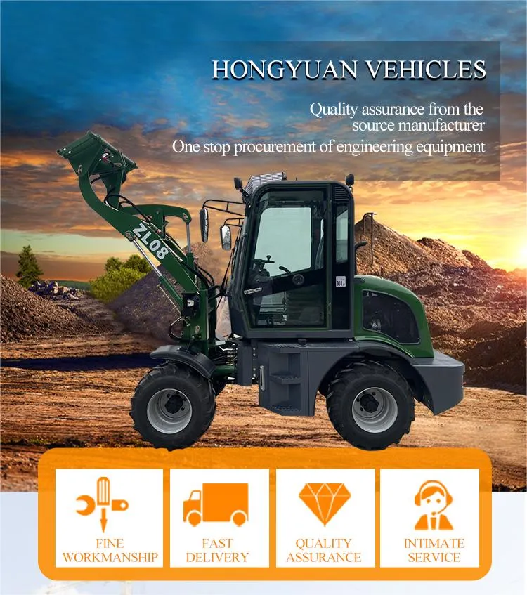 ZL08F Mini Wheel Loader