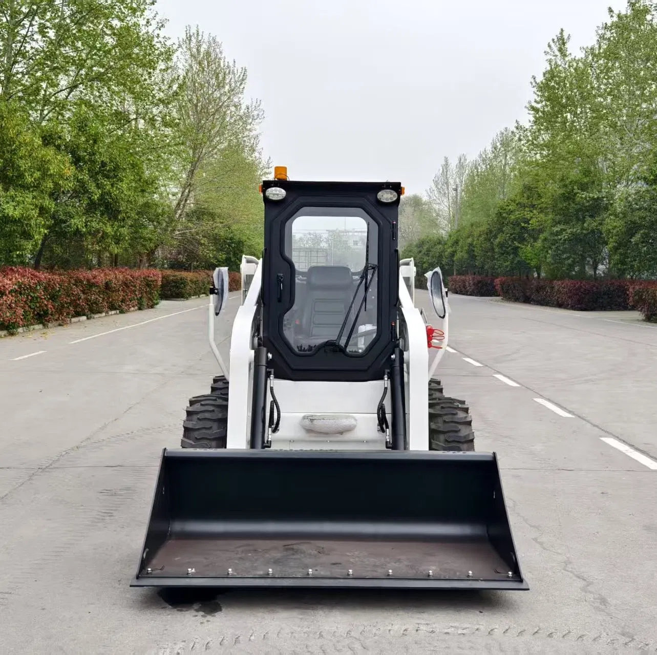 Top Brand New 1 Ton Mini Skid Steer Loader My830 Wheel Front End Loader