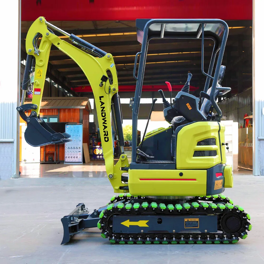 High Power Euro 5 Small Diesel Excavator 1.8 Ton Demolition Narrow Urban Alleys Hydraulic Crawler Mini Digger Greenhouse Soil Digging Mini Excavator for Sale