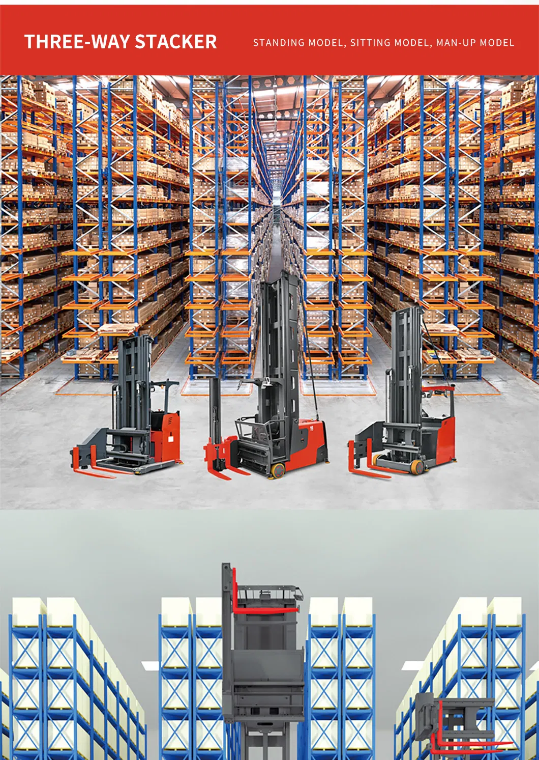 Very Narrow Aisle Forklift