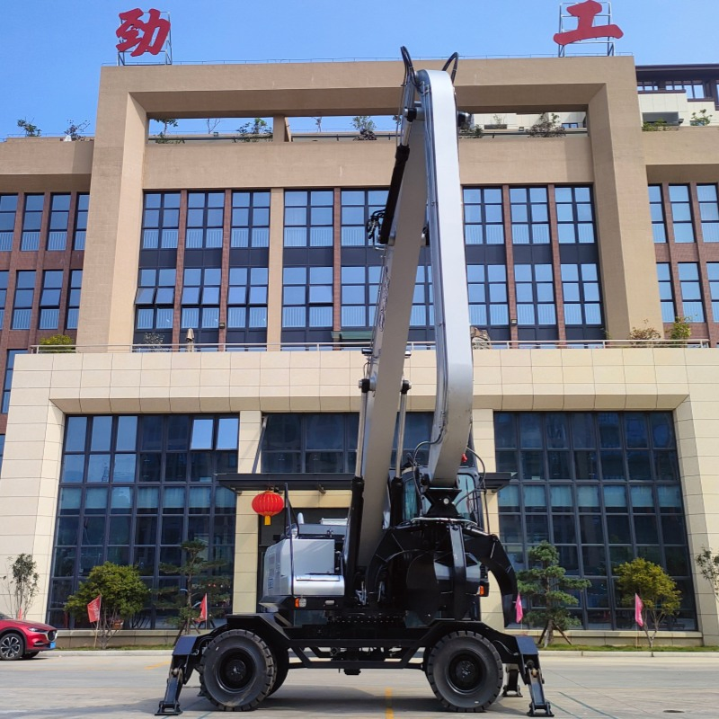 Jg230s Wheeled Grapple Excavator for Metal Recycling Demolition Sites with CE Certifications