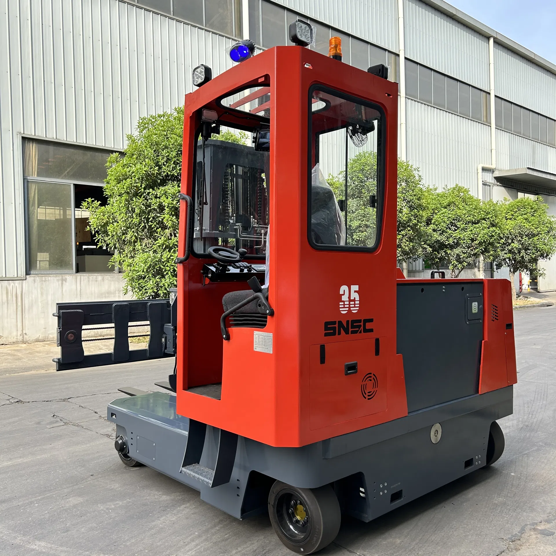 Forklift Side View