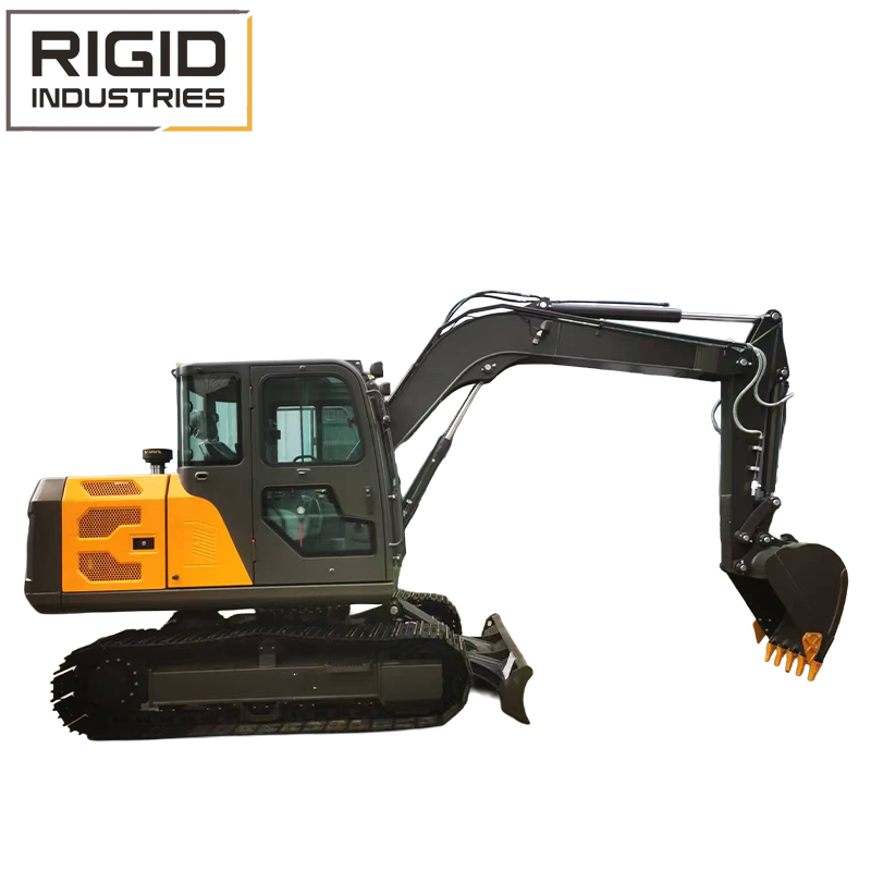 Good Quality Shockproof 9 Ton Crawler Excavator with Long Reach Arm