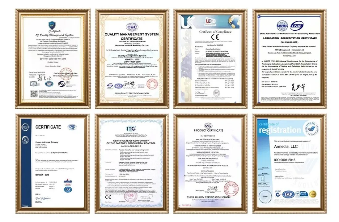 Product Certifications