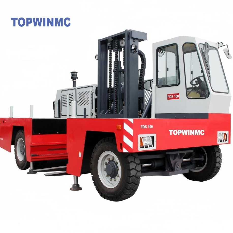 The Most Agile 4-Way 4 Wheel Multi Directional Sideloader Forklift 5t 6t 4.5t for Long Loads