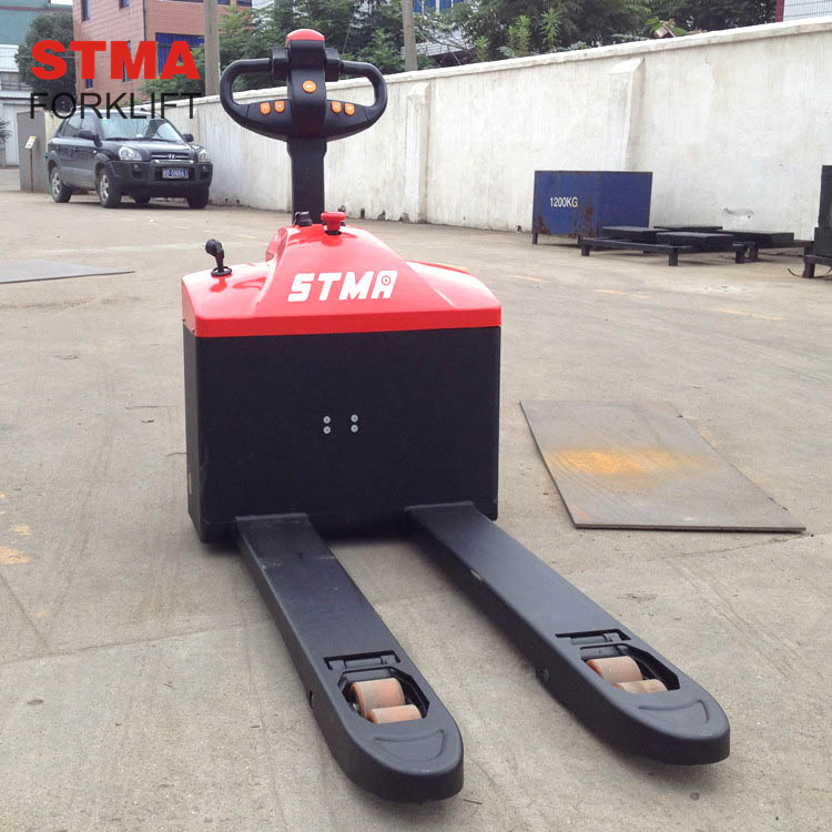 Stma Electric Portable Pallet Lift 1500kg Capacity Mini Pallet Jack with 1150mm and 685mm Fork Length