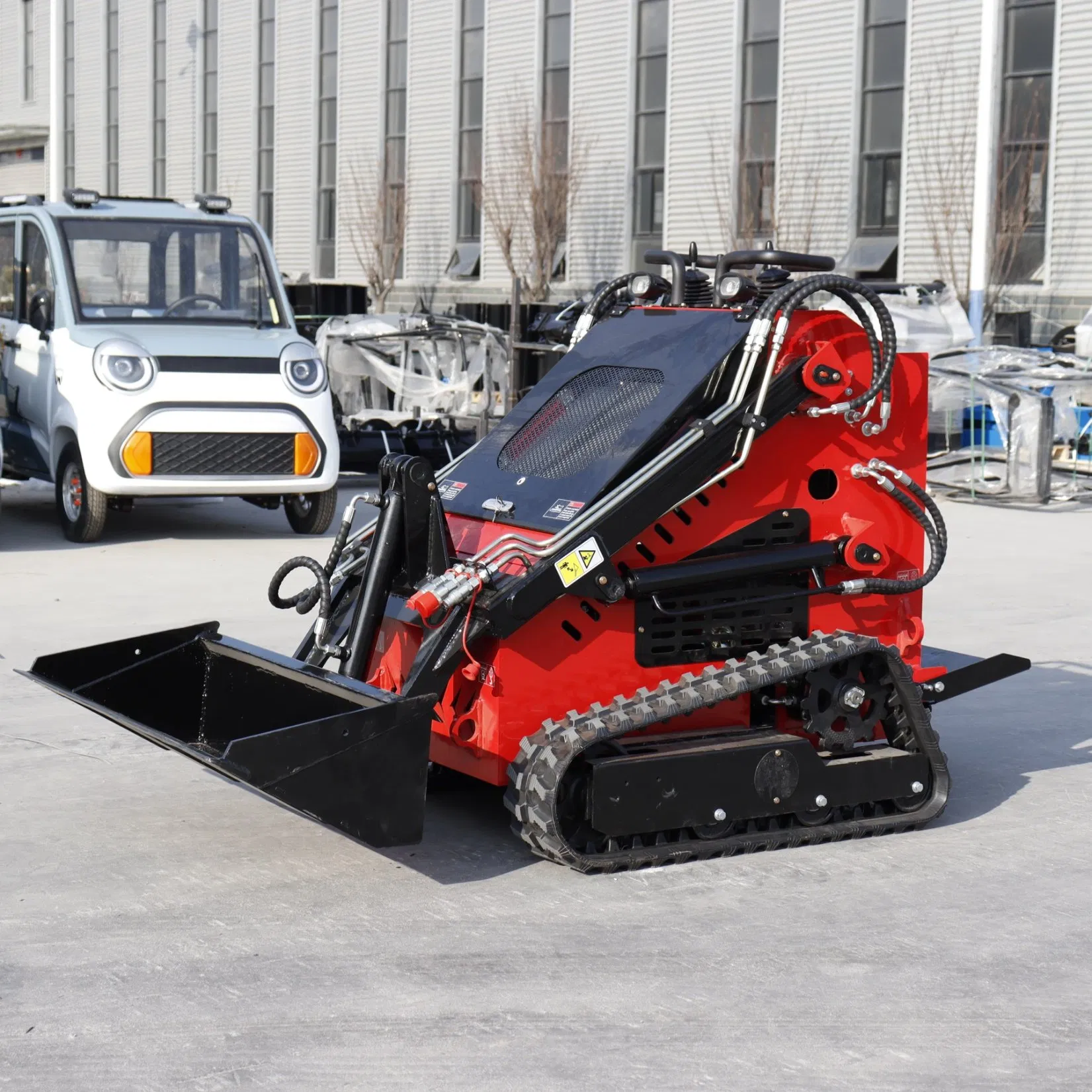 Free Shipping Cargadoras Forestry Mulcher Small Loaders Compact Kubota Track Mini China Skid Steer Loader
