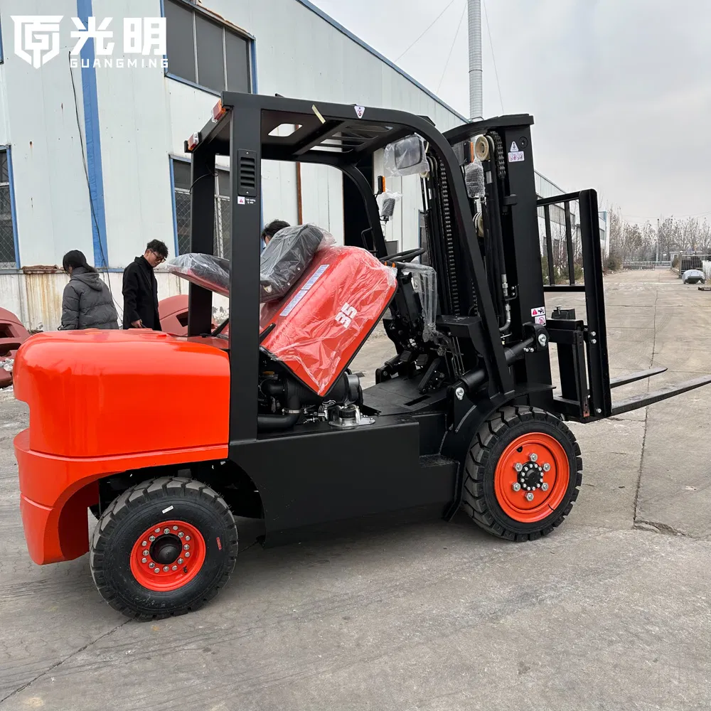3000~5000mm New Gmforklift Container 3763/2693X1225X2090 China Sideloader Forklift Fork Lift