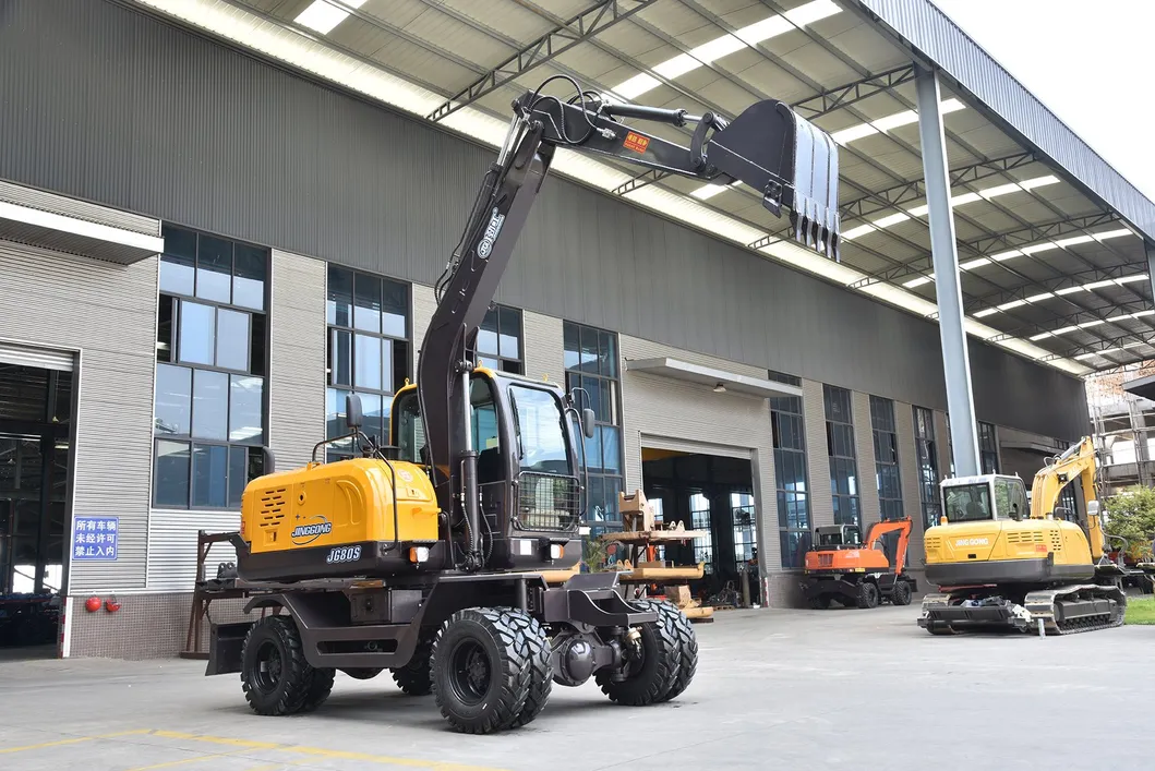 Hydraulic Wheel Excavator Detail