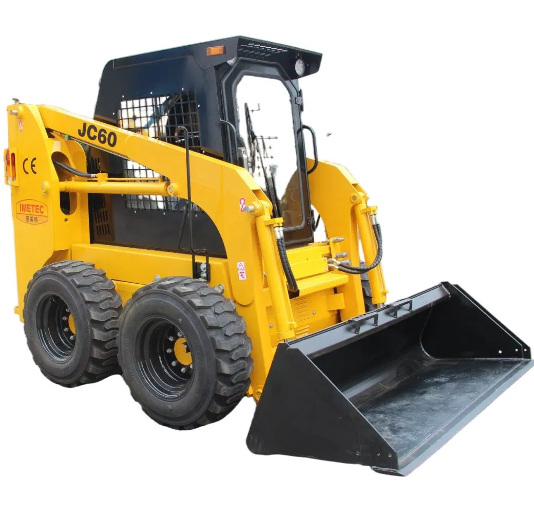 Factory CE 200kgs1400kgs EPA Diesel Small/Mini Compact Wheel Track Skid Steer Loader