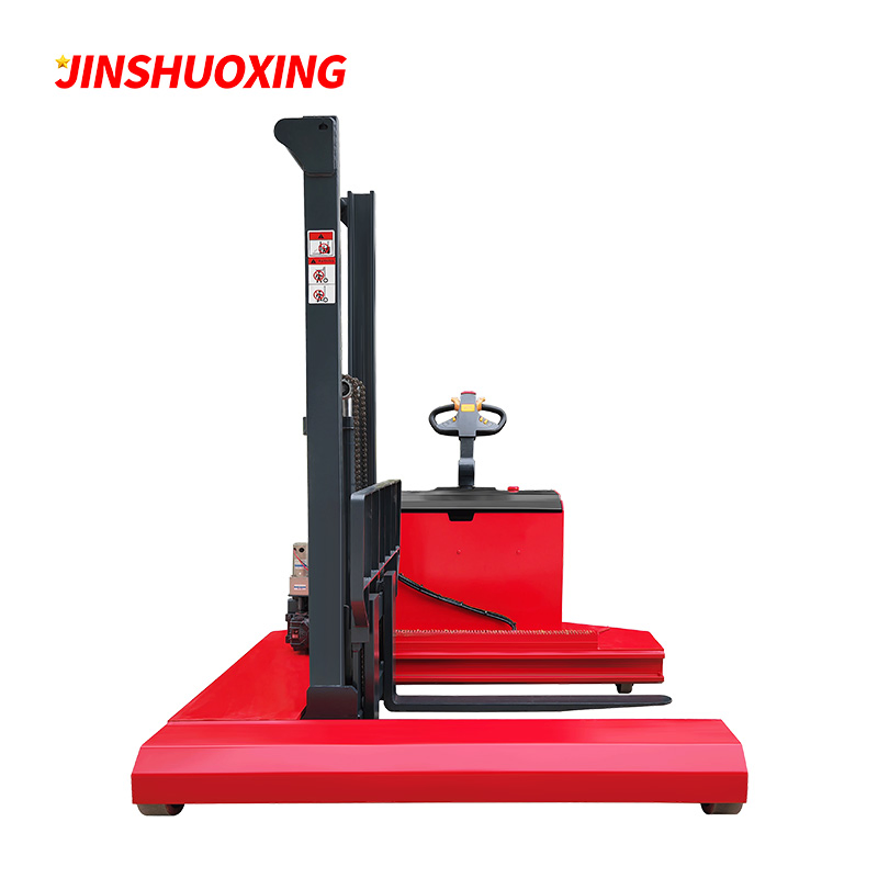 2m Aisle AC Drive Motor Pallet Lifter Electric Side Reach Forklift with EPS Electronic Power Steering