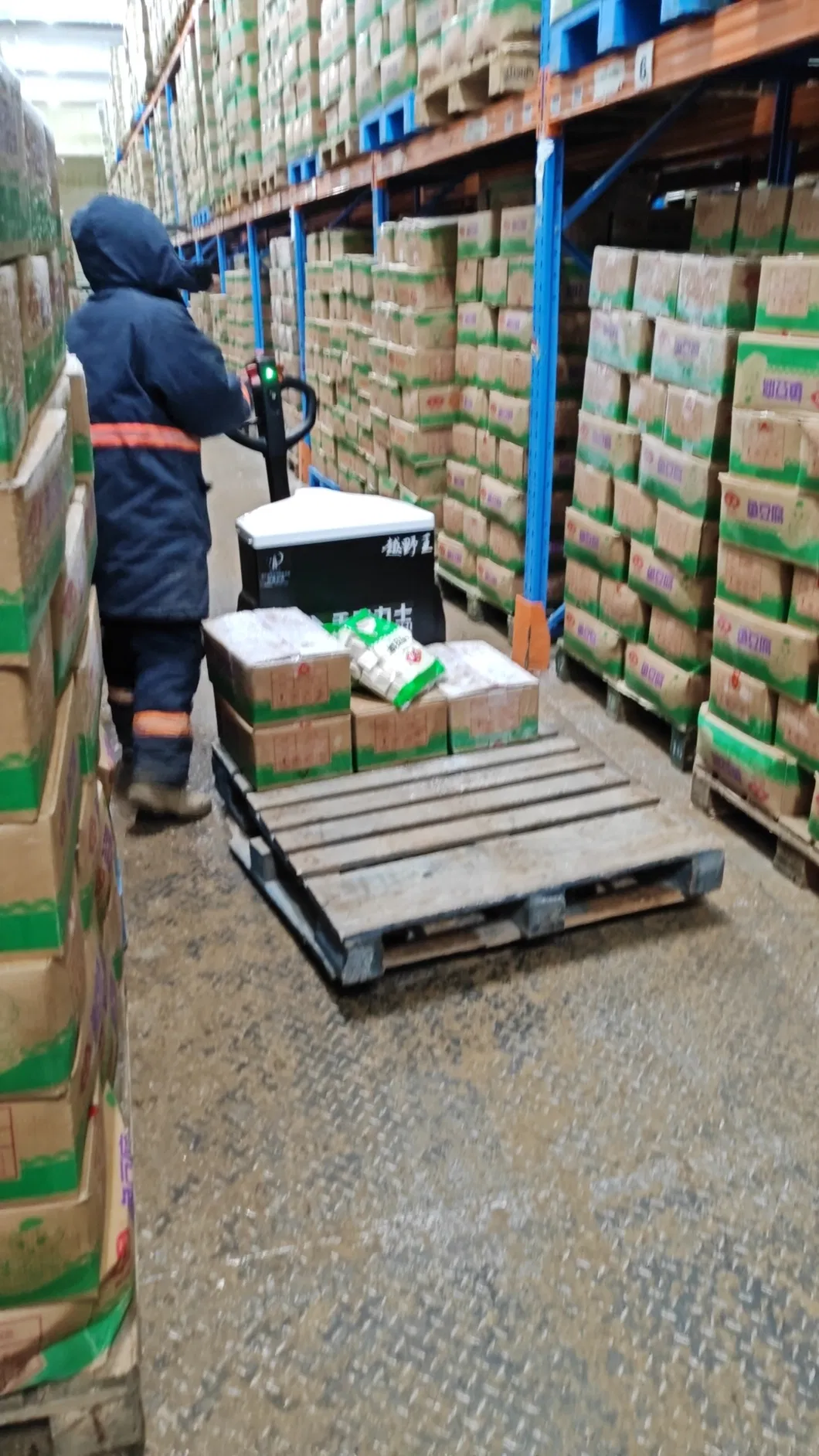 Electric Pallet Jack Detail 1