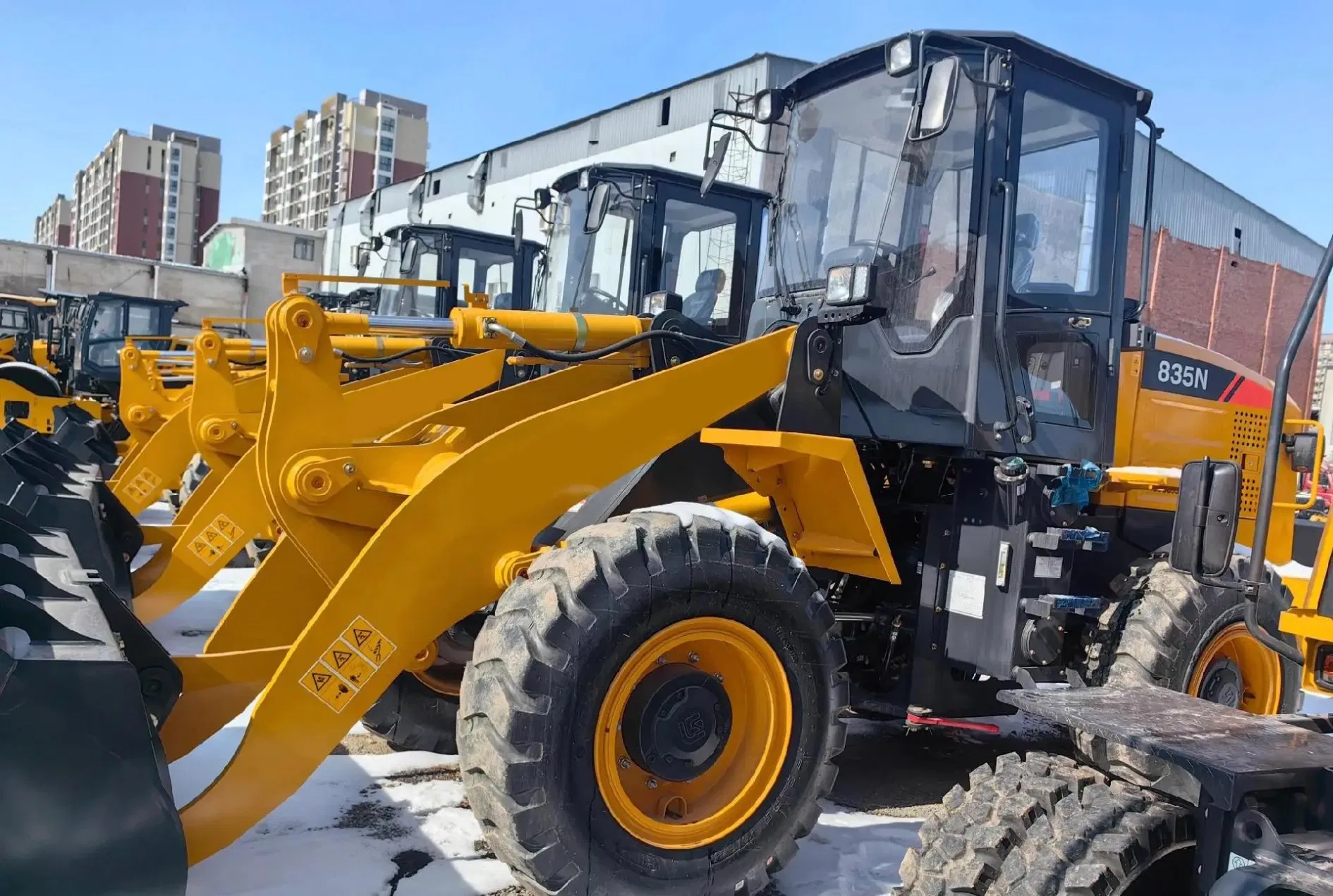 high Performance 835h 3 Ton Wheel Loader with New Condition