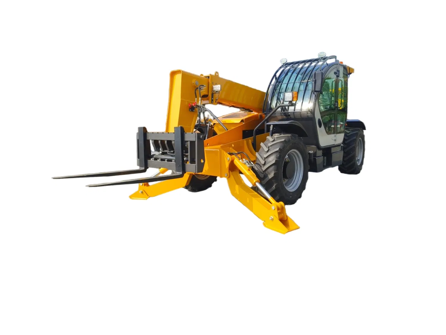 Free Shipping Flexible 6-14meters Telehandler Loader with Telescopic Forklift for Lifting