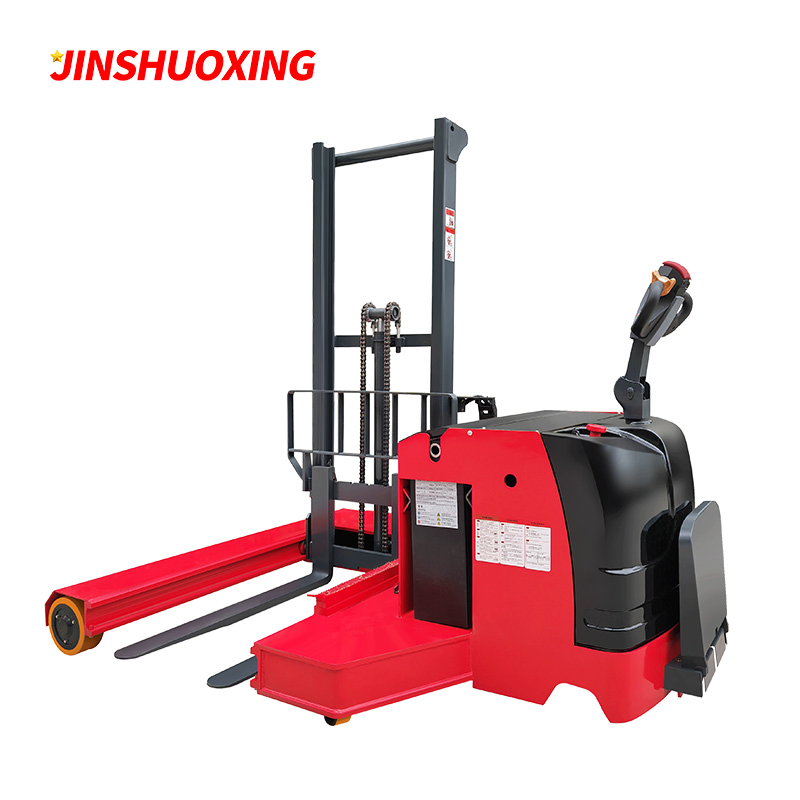 2m Aisle AC Drive Motor Pallet Lifter Electric Side Reach Forklift with EPS Electronic Power Steering