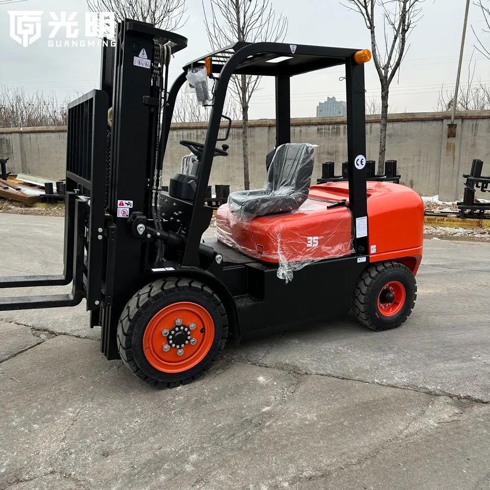 3000~5000mm New Gmforklift Container 3763/2693X1225X2090 China Sideloader Forklift Fork Lift