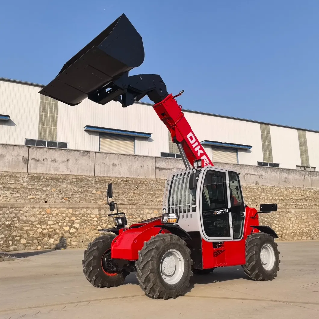 Telehandler Side View