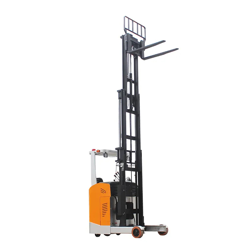 3ton 2.5ton 2ton 48V Electric Reach Truck Sideloader Battery Reach Forklift for 6m 8m 10m Warehouse
