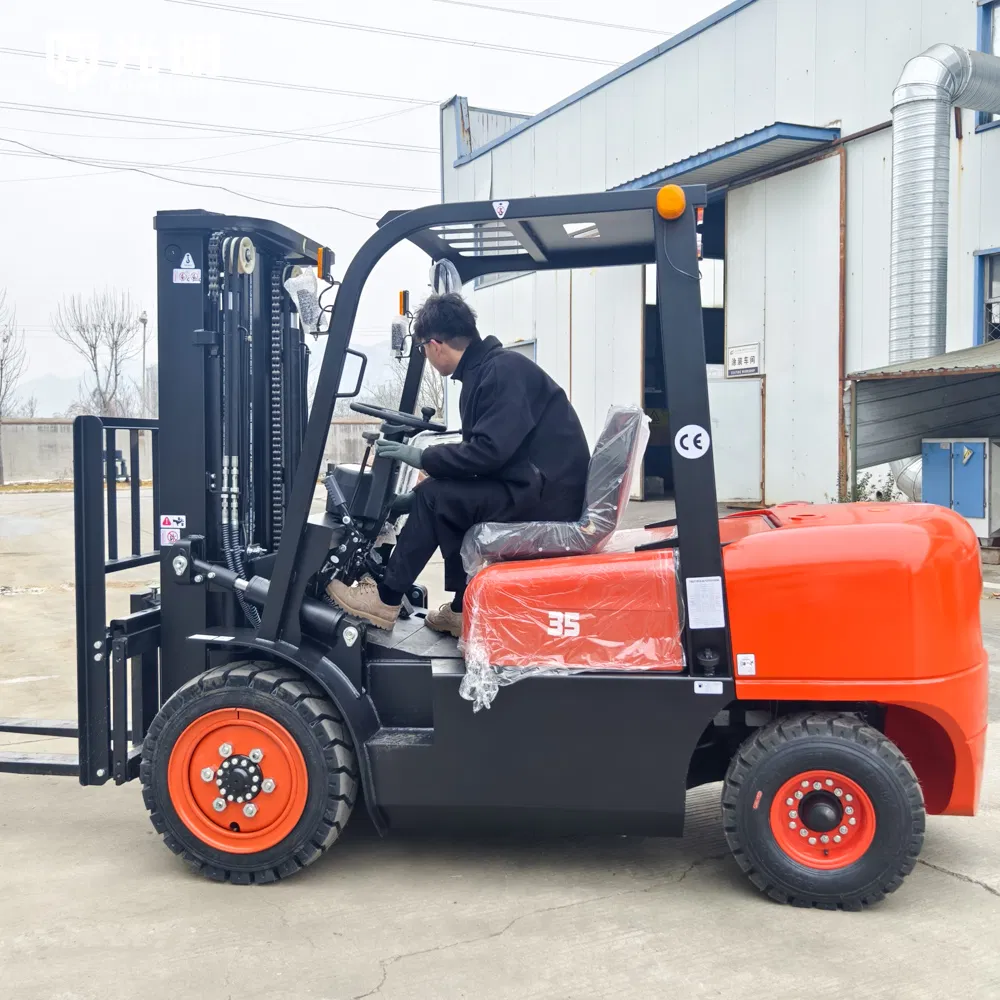 Mechanical Transmission/Hydraulic Transmission New Forklift Container Sideloader Forklift Fork Lift