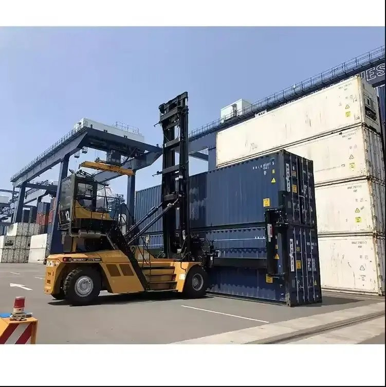 Sdcy100K China Top Brand 8 Stacking Height Port Machinery Sdcy100K9h1-T 10t Twin Empty Container Handler